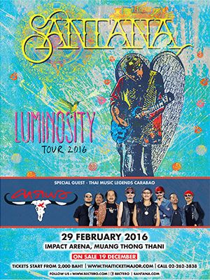Santana Luminosity Tour 2016