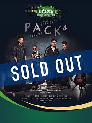 Chang Music Connection presents PACK 4 TURN BACK CONCERT