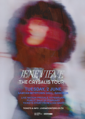 JENEVIEVE THE CRYSALIS TOUR - WORLDWIDE