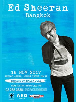 Ed Sheeran Live in Bangkok 2017