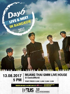DAY6 LIVE & MEET IN BANGKOK 2017