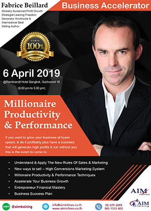 Millionaire Productivity & Performance Accelerate Business Growth