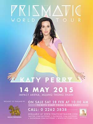 KATY PERRY ' THE PRISMATIC WORLD TOUR