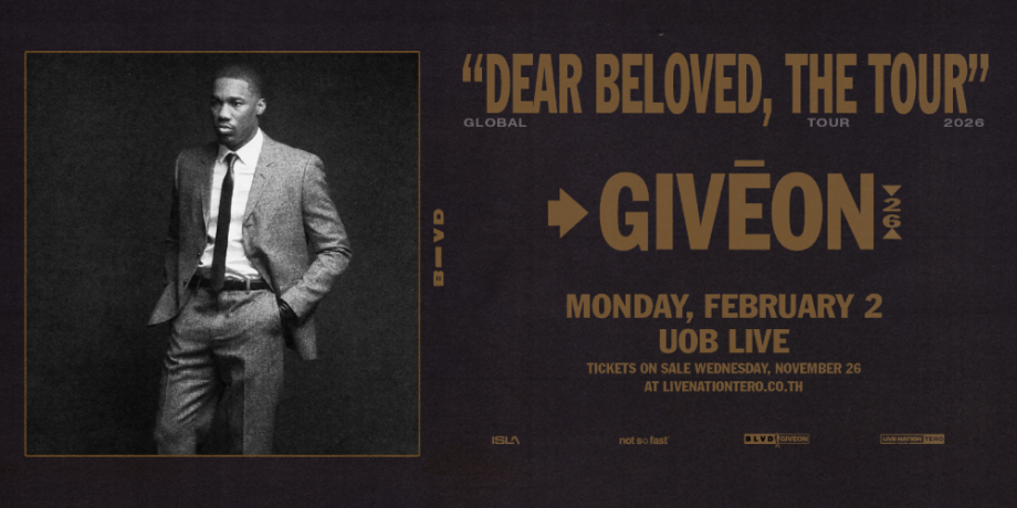 GIVEON - DEAR BELOVED THE TOUR GIVEON - DEAR BELOVED THE TOUR