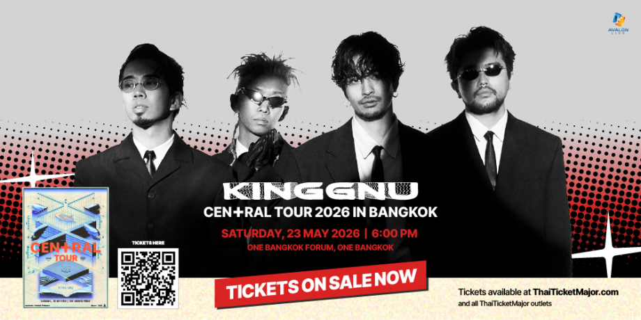 King Gnu CEN+RAL Tour 2026 in Bangkok!