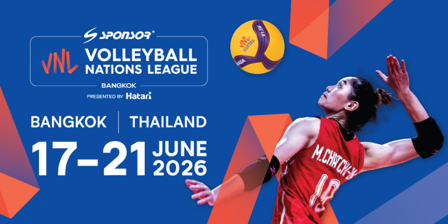 SPONSOR Women's Volleyball Nations League 2026 ' Bangkok presented by Hatari SPONSOR Women's Volleyball Nations League 2026 ' Bangkok presented by Hatari