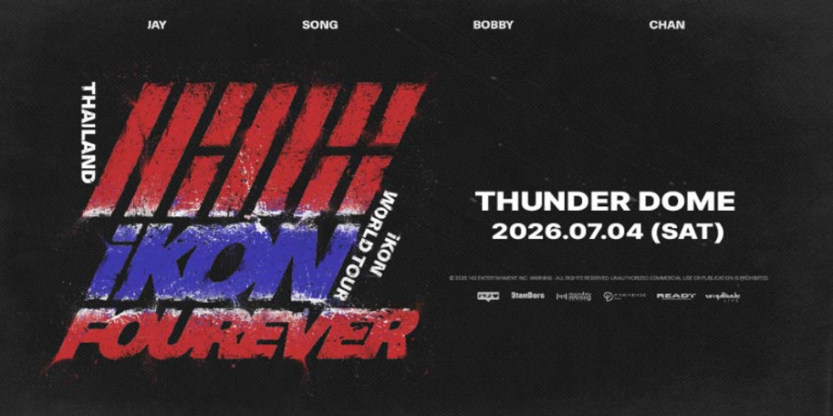 iKON FOUREVER WORLD TOUR IN THAILAND