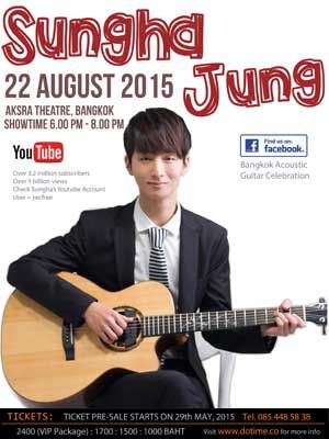 Sungha Jung Live in Bangkok 2015