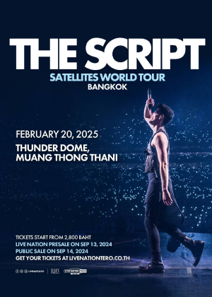 The Script Satellites World Tour in Bangkok