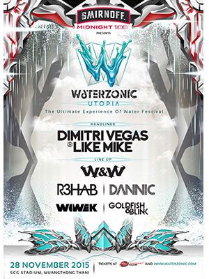 SMIRNOFF MIDNIGHT 100 presents WATERZONIC