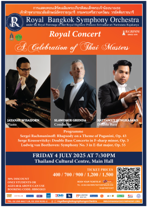 RBSO 2025 : Royal Concert ''A Celebration of Thai Masters''