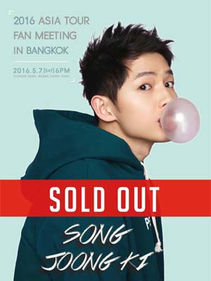 2016 SONG JOONG KI ASIA TOUR FAN MEETING IN BANGKOK