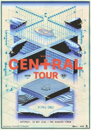 King Gnu CEN+RAL Tour 2026 in Bangkok!
