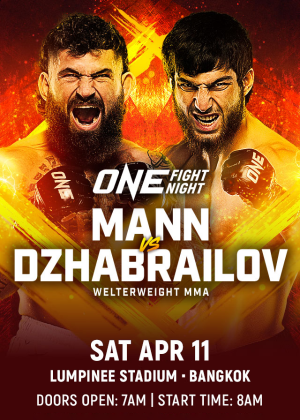 ONE Fight Night 42 : Mann vs. Dzhabrailov
