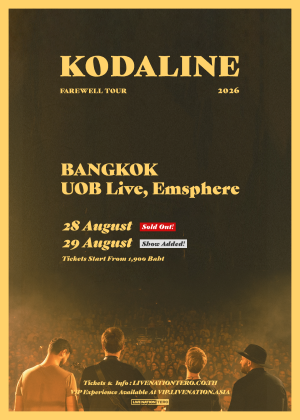 Kodaline - Farewell Tour in Bangkok