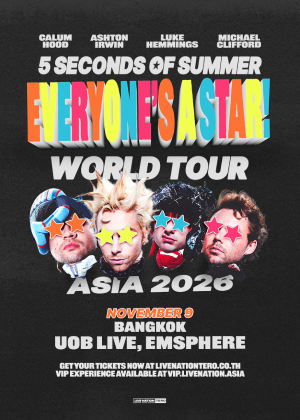 5 SECONDS OF SUMMER: EVERYONE'S A STAR! WORLD TOUR