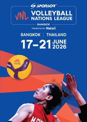 SPONSOR Women's Volleyball Nations League 2026<br> ' Bangkok presented by Hatari