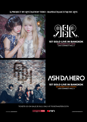 REIRIE 1st SOLO LIVE IN BANGKOK<br> ASH DA HERO 1st SOLO LIVE IN BANGKOK
