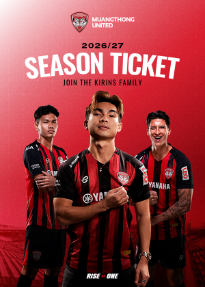 2026-27 SEASON TICKETS MUANGTHONG UNITED