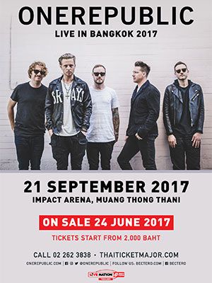 OneRepublic Live in Bangkok