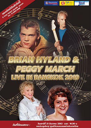 BRIAN HYLAND & PEGGY MARCH<br>LIVE IN BANGKOK 2019