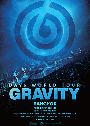 DAY6 WORLD TOUR ‘GRAVITY’ in BANGKOK