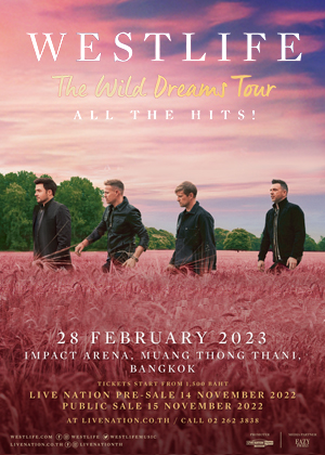 Westlife The Wild Dreams Tour in Bangkok