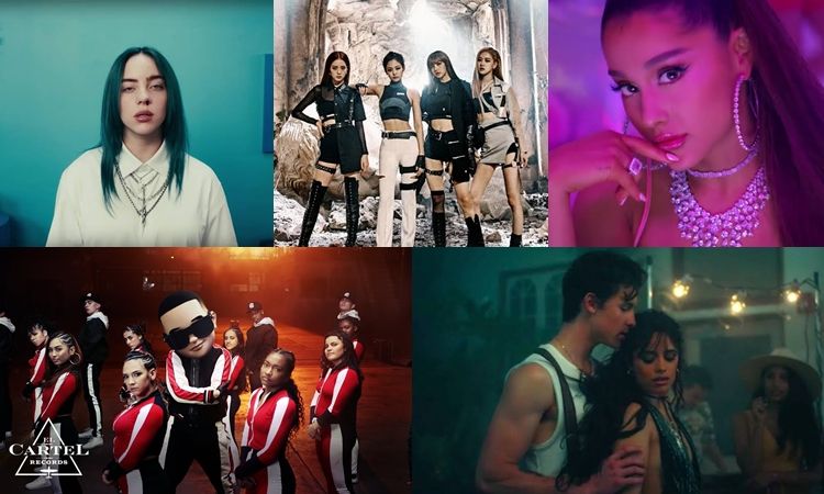 เปิด 10 อันดับ MV ยอดวิวสูงสุดใน YouTube ปี 2019