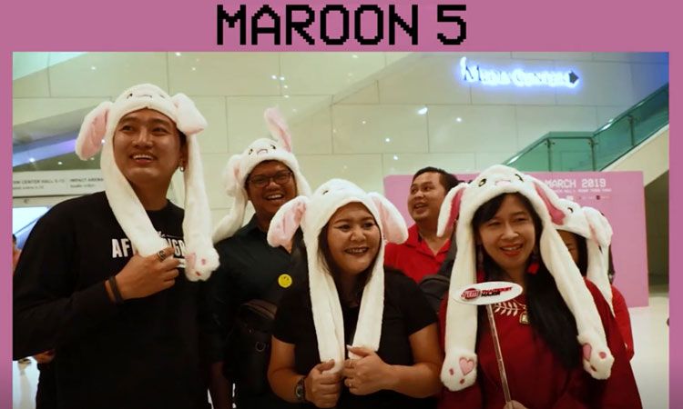 คลิปบรรยากาศคอนเสิร์ต Maroon 5 ขวัญใจแฟนเพลง ทุกเพศ ทุกวัย!