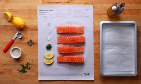 IKEA เปลี่ยนกระดาษให้เป็นผู้ช่วยเชฟ เอาใจคนชอบทำอาหาร