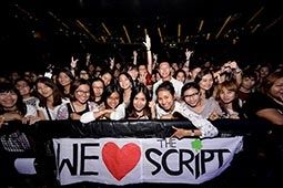 แฟนเพลงประทับใจ The Script Live in Bangkok เอนเตอร์เทนสุดพลัง