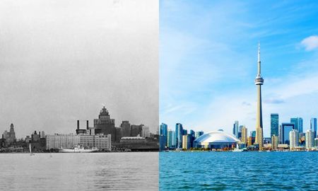 รวมภาพถ่าย Then and Now ของเมืองจากทั่วโลก