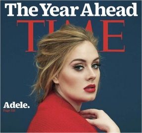 ADELE ยังแรงไม่หยุด ล่าสุดได้รับเกียรติขึ้นปก TIME Magazine