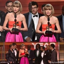 Taylor Swift, Bruno Mars, Ed Sheeran คว้ารางวัลใหญ่ Grammy 2016