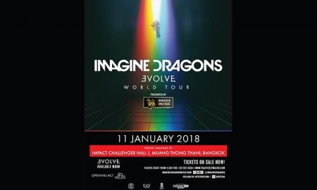 ประกาศ! คอนเสิร์ต Imagine Dragons ย้ายสถานที่แสดงเป็น อิมแพ็ค ชาเลนเจอร์ ฮอลล์ 1 เมืองทองธานี 11 ม.ค.นี้ เตรียมตัวมันส์พร้อมกัน