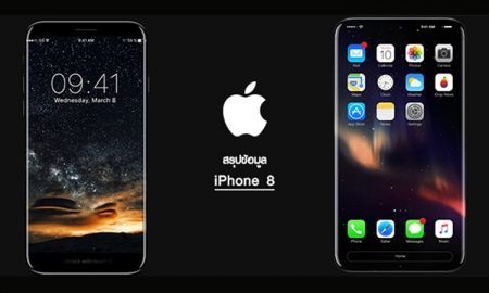 iPhone 8 (ไอโฟน 8) สรุปฟีเจอร์ทั้งหมด สเปก ราคา และวันเปิดตัว พร้อมข้อมูลที่คุณควรรู้ก่อนเผยโฉมจริงในเดือนกันยายนนี้!
